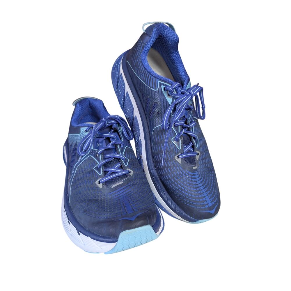 Hoka Gaviota Blue Print Surf Womens shoes 10D (wide)